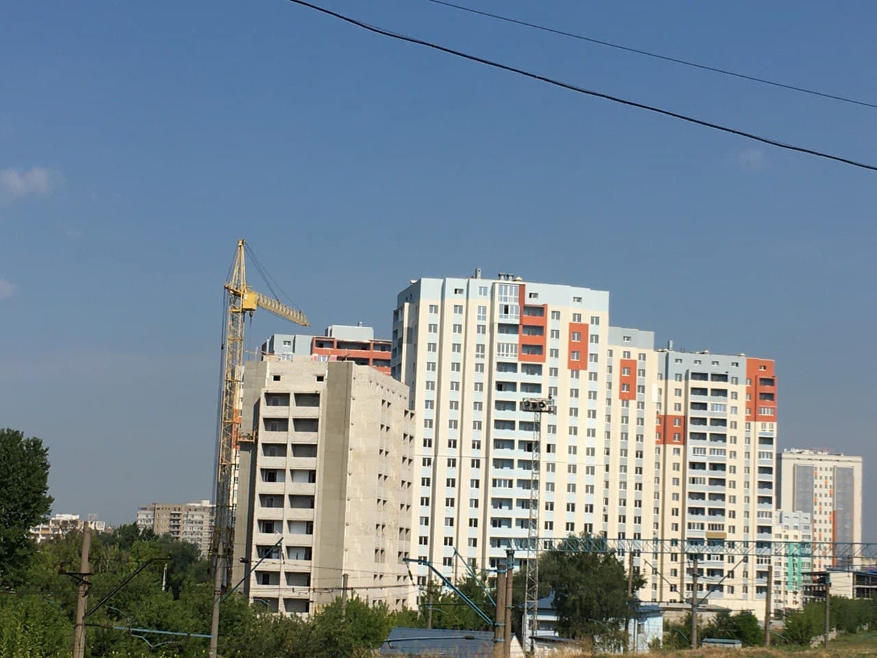 Ход строительства ЖК Левада 2 на июнь 2021