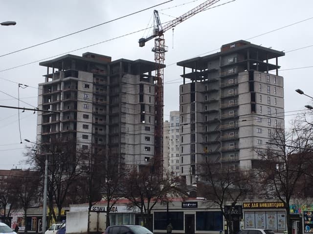 Ход строительства жилого комплекса Кристалл Харьков весна 2020